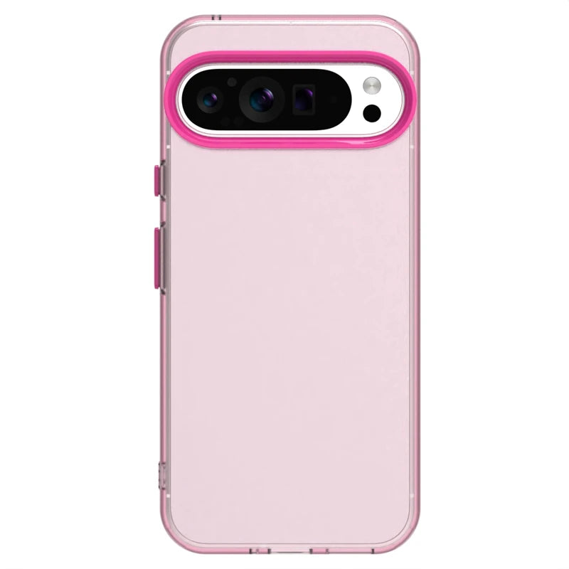 Matte Translucent TPU Silicone Protector Phone Case for Google Pixel 9