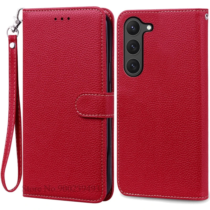 S25/S25+/S25 Ultra Case For Samsung Galaxy S25 Case Wallet Leather Flip Cover For Samsung Galaxy S25 Ultra Case S25 Plus Fundas