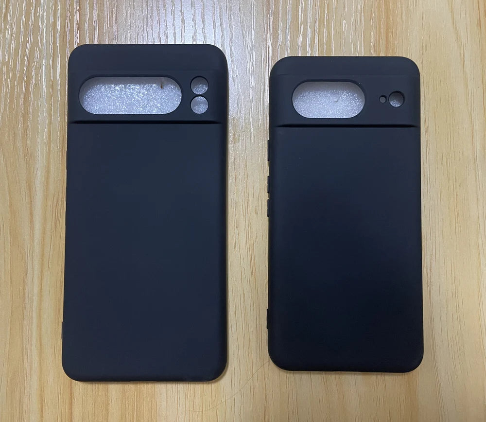 For Google Pixel 7 Shockproof Square Liquid Silicon TPU Phone Case Google Pixel 7/Pixel 8 Pro Protective Camera Lens