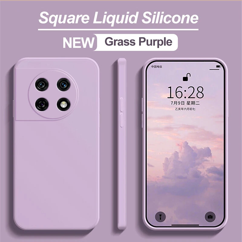 For Google Pixel 7 Shockproof Square Liquid Silicon TPU Phone Case Google Pixel 7/Pixel 8 Pro Protective Camera Lens