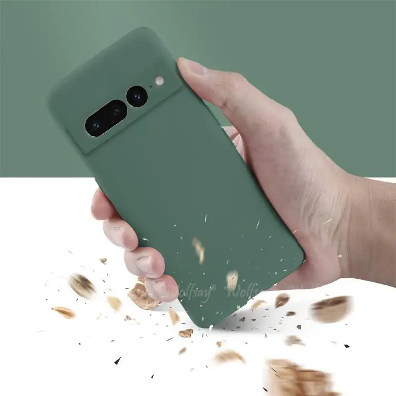 For Google Pixel 7A Case Liquid Silicone Rubber Protector Phone Case Google Pixel 8A 8 Pro 7A 7 6A 6 Pro Cover TPU Pixel 7A Case