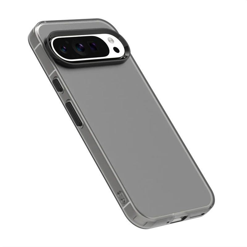 Matte Translucent TPU Silicone Protector Phone Case for Google Pixel 9