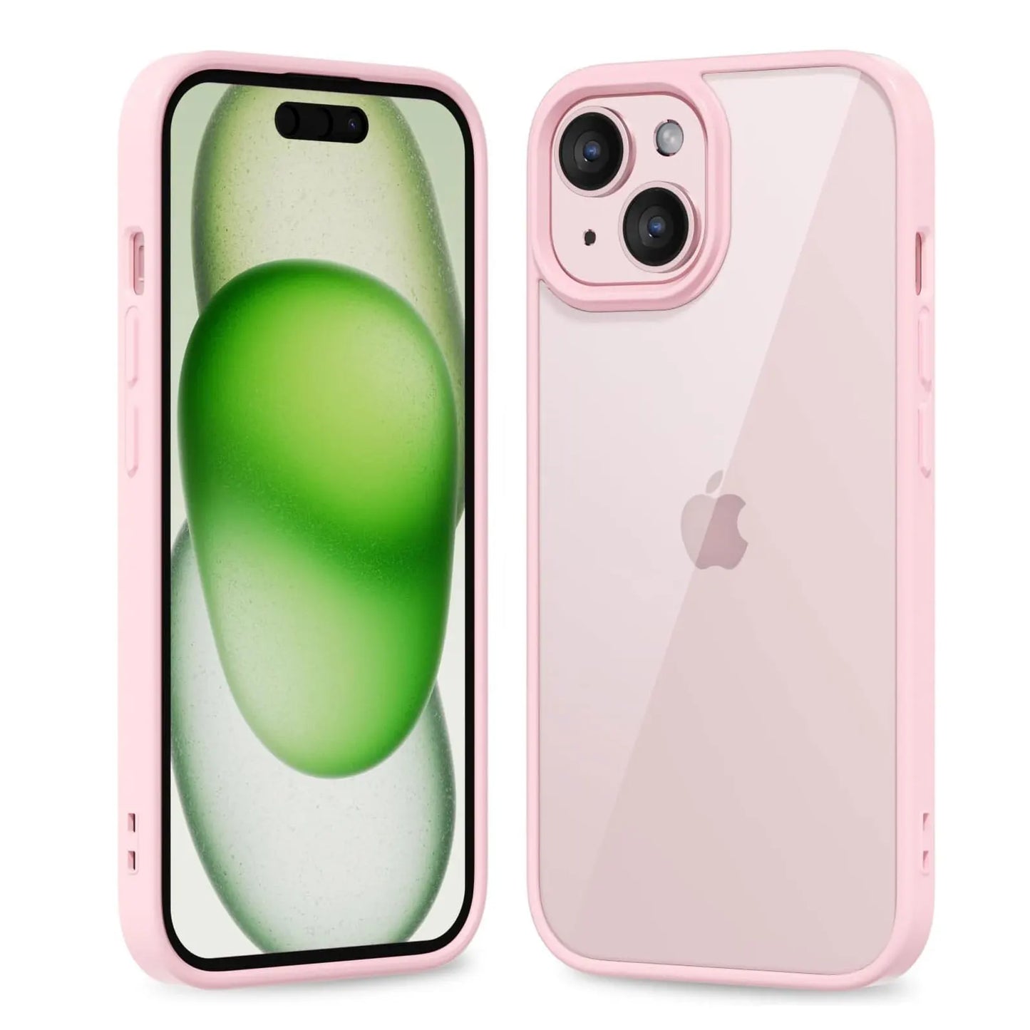 Luxury Soft Transparent Case For iPhone 16 15 14 13 Pro Max Mini Plus Candy Shockproof Bumper Cover Case