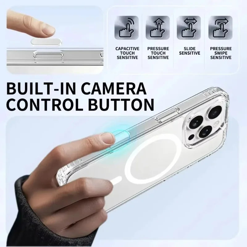 Magnetic MagSafe Case with Camera Control – iPhone 16 Lineup