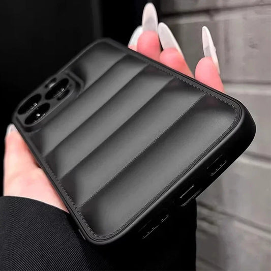 Super Puff Phone Case for iPhone 16 Pro & 16 Pro Max – Shockproof Full Camera Protection