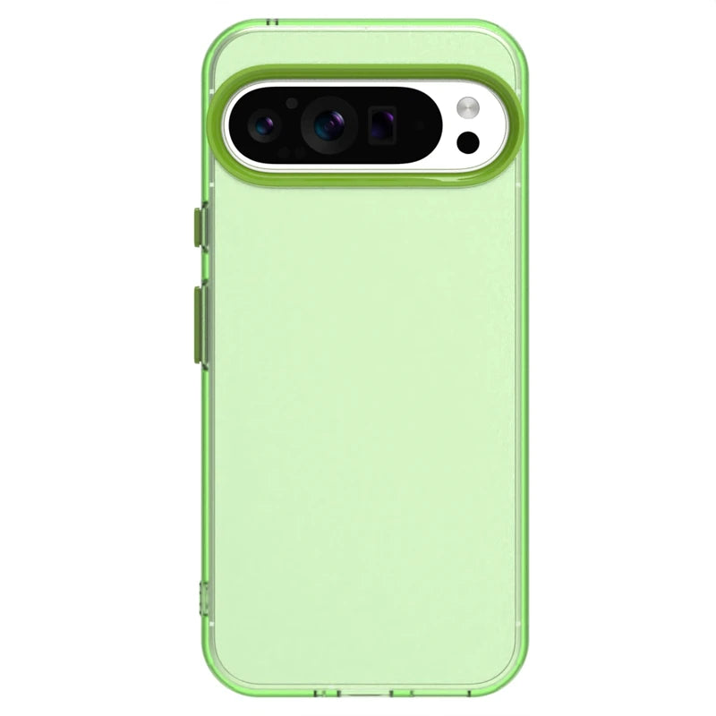 Matte Translucent TPU Silicone Protector Phone Case for Google Pixel 9