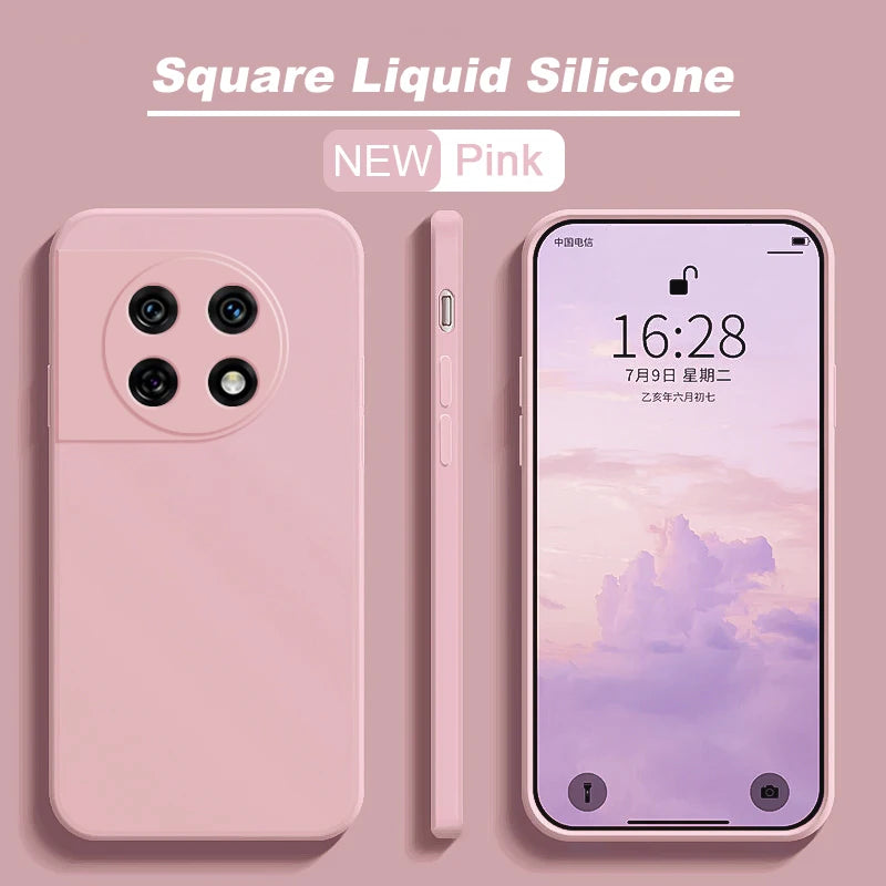 For Google Pixel 7 Shockproof Square Liquid Silicon TPU Phone Case Google Pixel 7/Pixel 8 Pro Protective Camera Lens