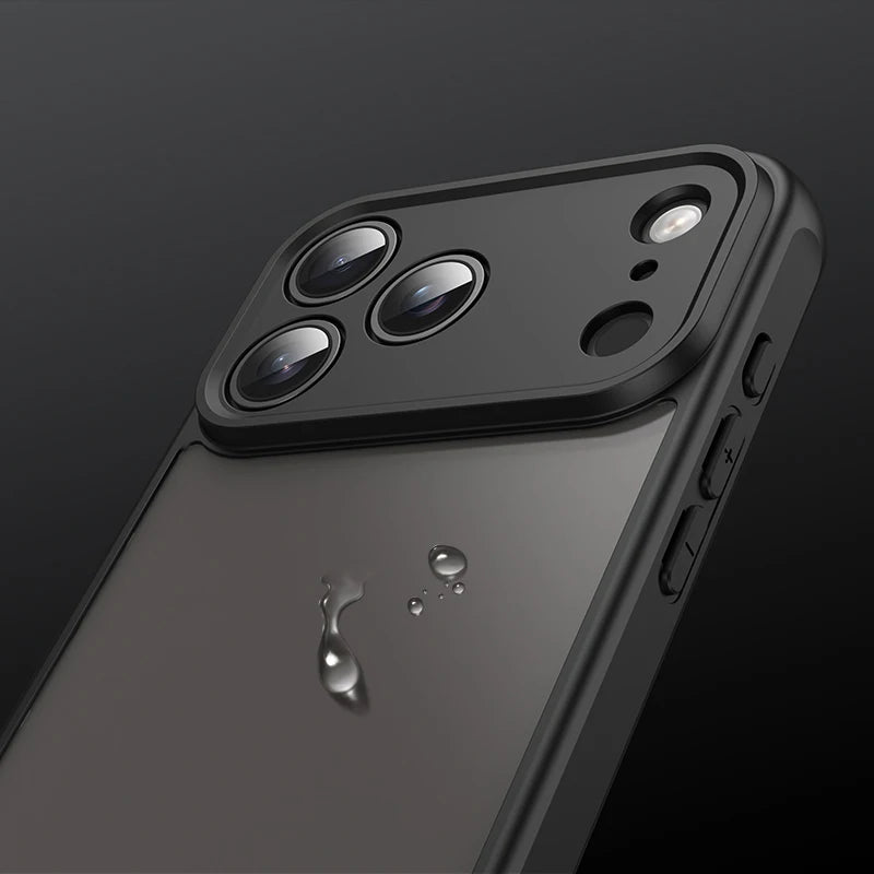 Premium Matte Clear Skin Feel Phone Case for iPhone 17 Air Pro Max Solid Color Camera Protective Cover