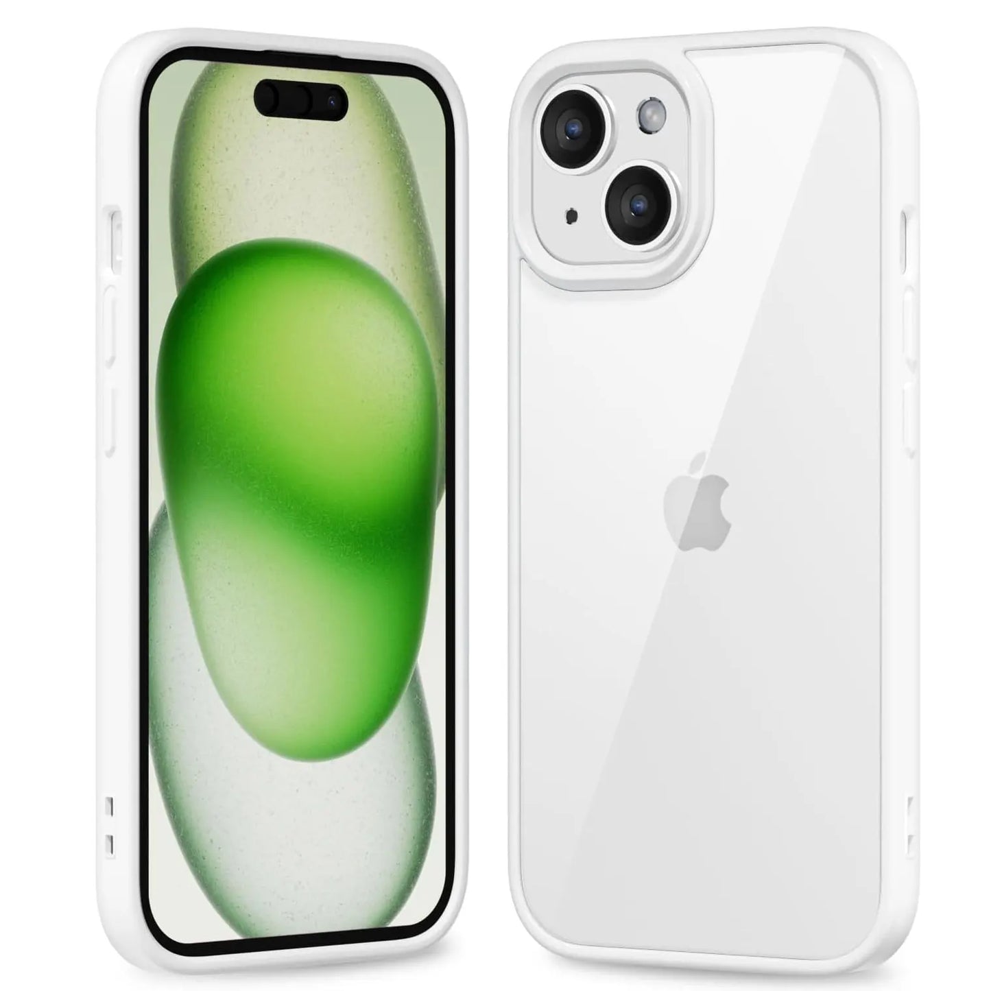 Luxury Soft Transparent Case For iPhone 16 15 14 13 Pro Max Mini Plus Candy Shockproof Bumper Cover Case