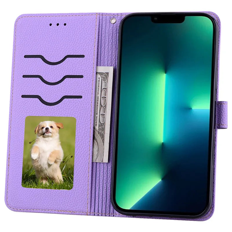 S25/S25+/S25 Ultra Case For Samsung Galaxy S25 Case Wallet Leather Flip Cover For Samsung Galaxy S25 Ultra Case S25 Plus Fundas