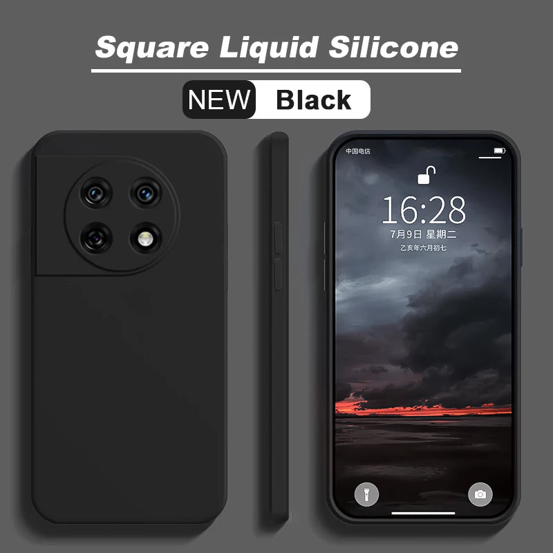 For Google Pixel 7 Shockproof Square Liquid Silicon TPU Phone Case Google Pixel 7/Pixel 8 Pro Protective Camera Lens