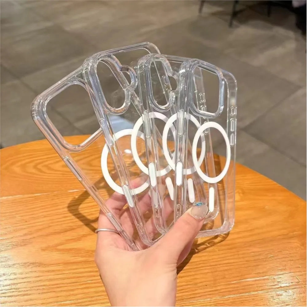 MagSafe Clear Shockproof Case – iPhone 16 Series