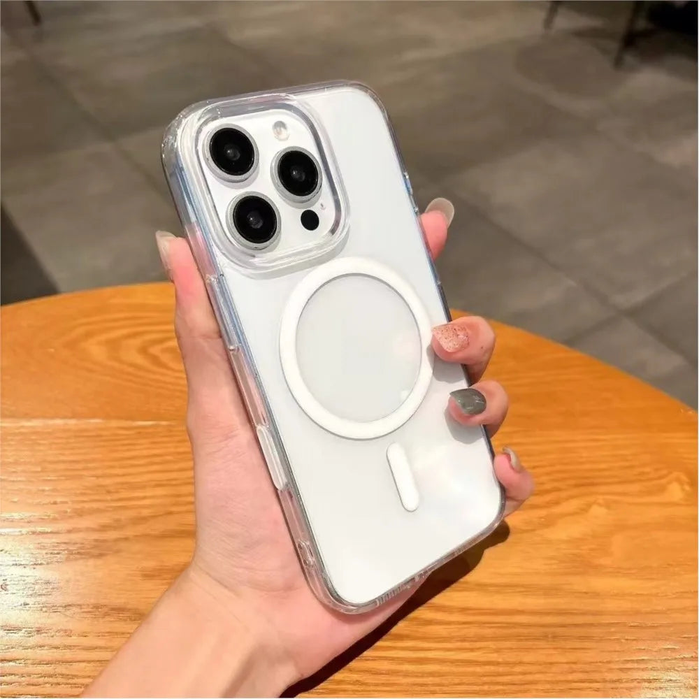MagSafe Clear Shockproof Case – iPhone 16 Series