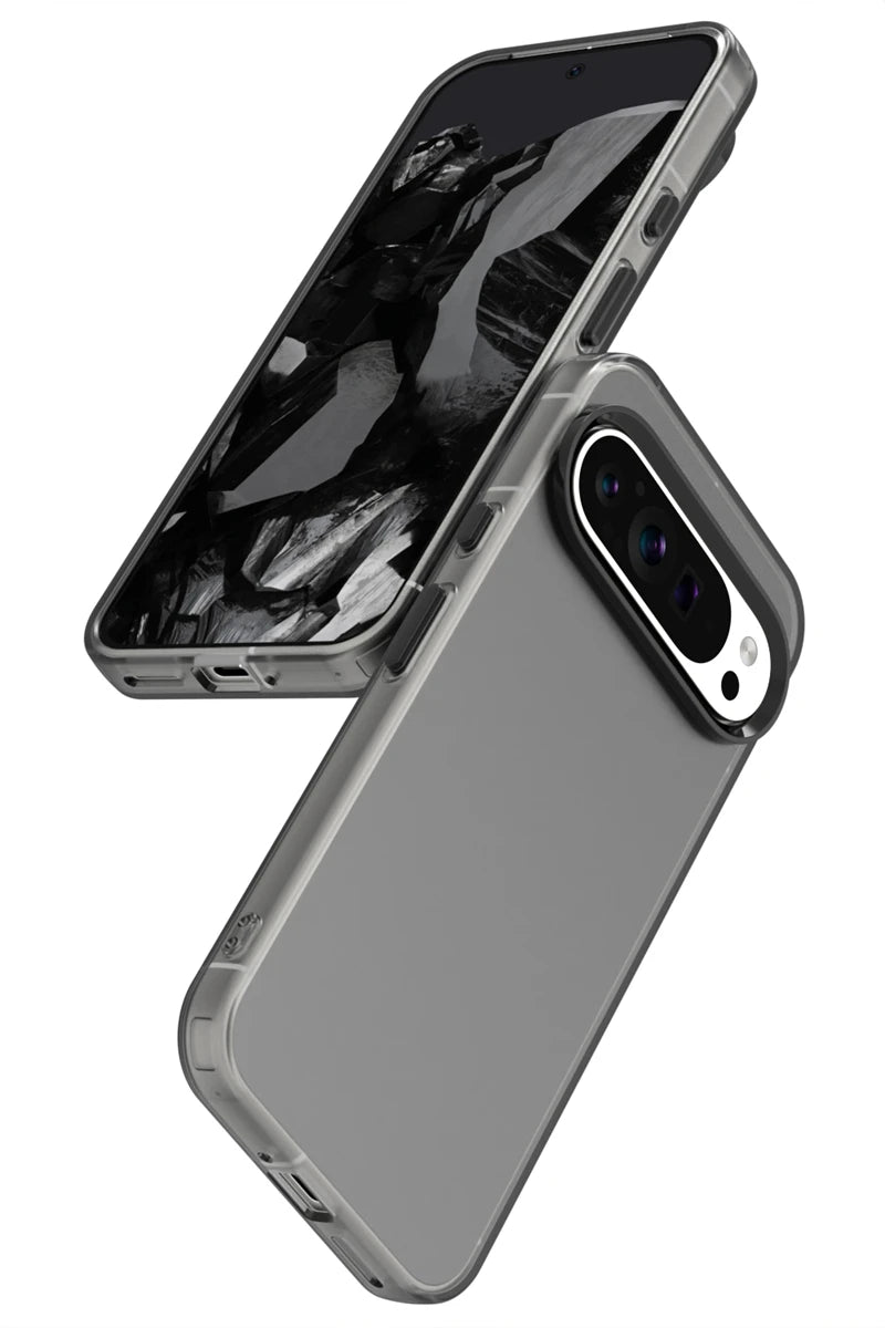 Matte Translucent TPU Silicone Protector Phone Case for Google Pixel 9