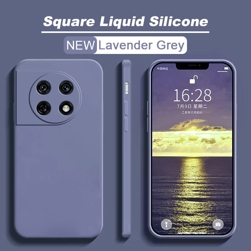 For Google Pixel 7 Shockproof Square Liquid Silicon TPU Phone Case Google Pixel 7/Pixel 8 Pro Protective Camera Lens