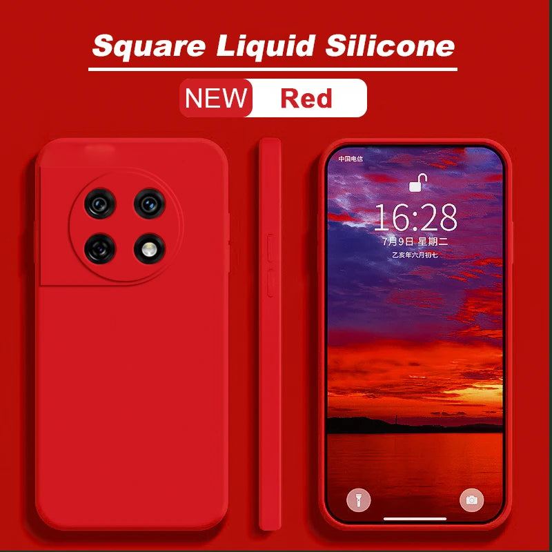 For Google Pixel 7 Shockproof Square Liquid Silicon TPU Phone Case Google Pixel 7/Pixel 8 Pro Protective Camera Lens