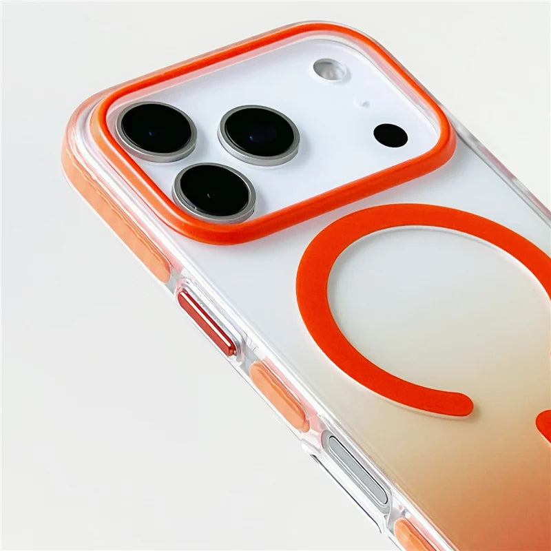 MagSafe Shockproof Gradient Case – iPhone 17 & 16 Series
