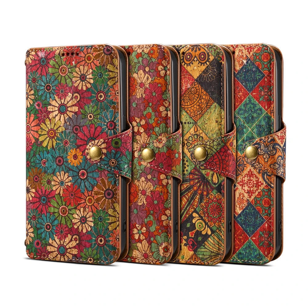 Google Pixel 8 Pro Wallet Phone Case Google Pixel 8 7 7A 6 6A Case High Quality Leather National Style Totem Flip Back Cover