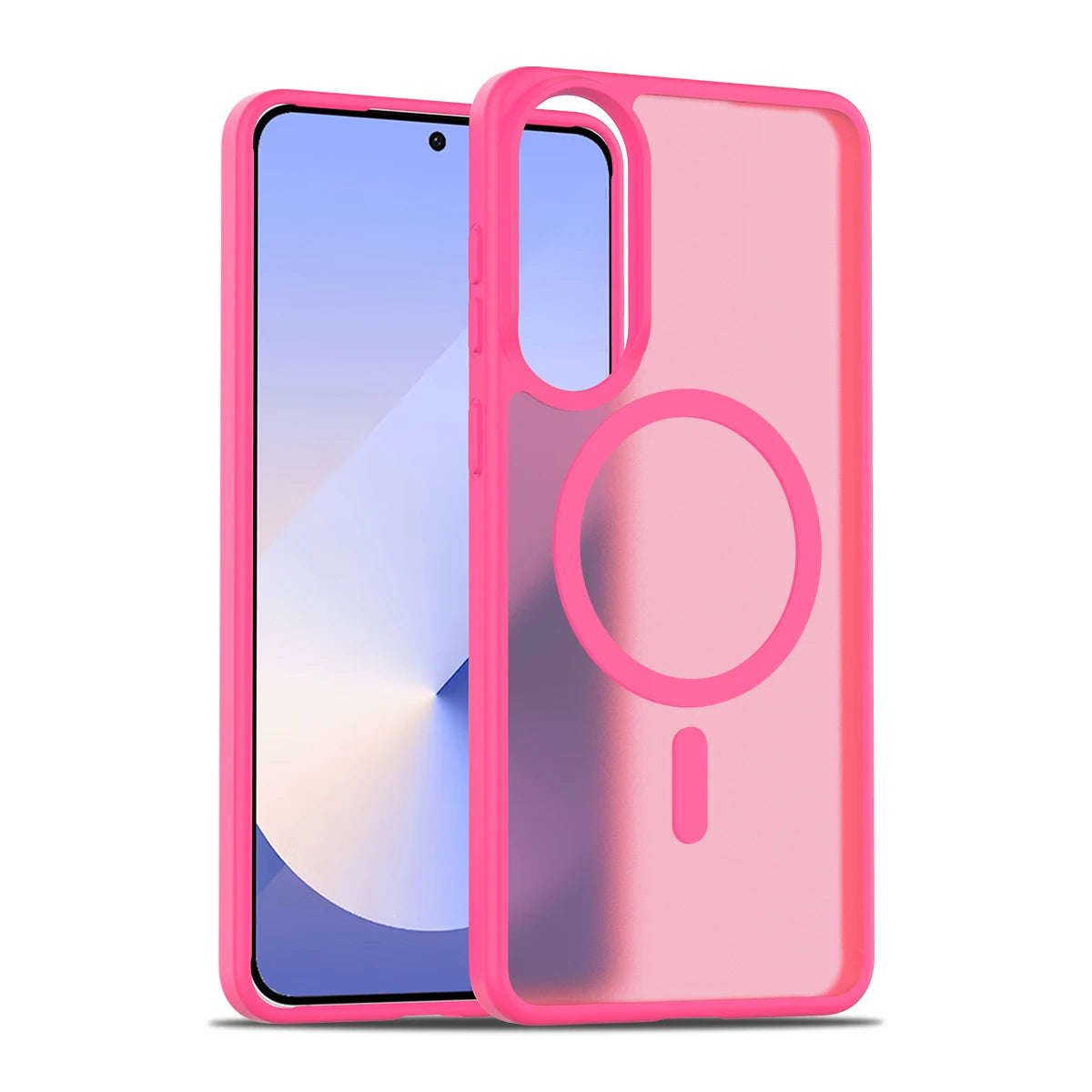 Matte Magnetic Phone Case Custom Skin Feel Shock Proof Cover Anti Fingerprint Frosted Magnetic Case For iPhone 17 Pro