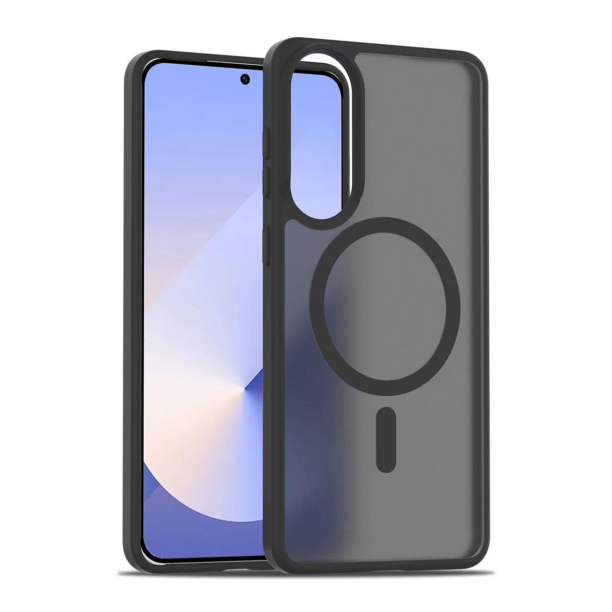 Matte Magnetic Phone Case Custom Skin Feel Shock Proof Cover Anti Fingerprint Frosted Magnetic Case For iPhone 17 Pro