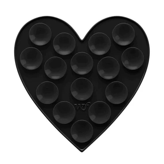 Wildflower WF Love Suction Phone Case – Heart-Shaped Suction Cup Grip Cover