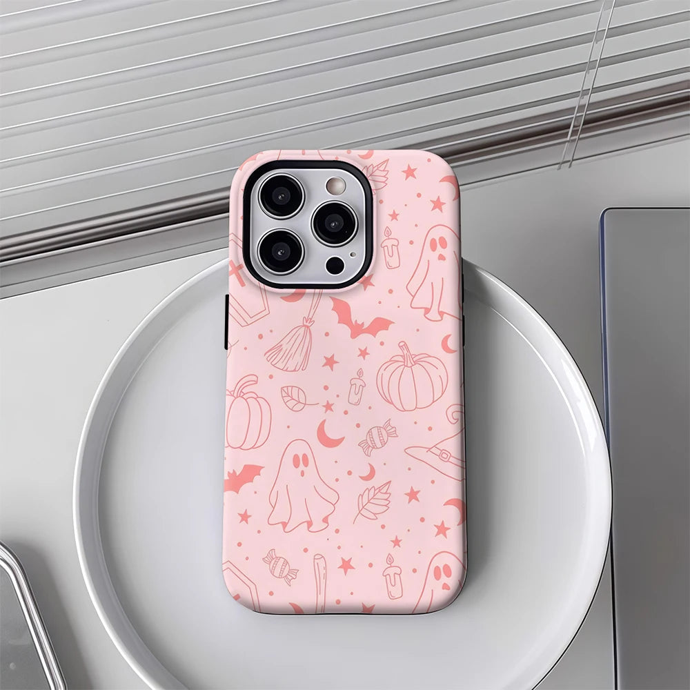 Pastel Ghostly Halloween iPhone 17 Case