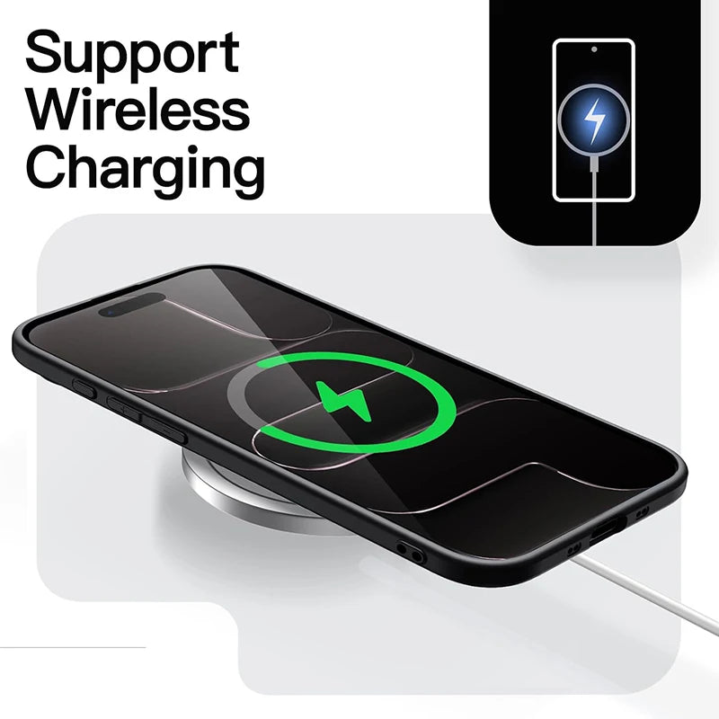 Matte Silicone iPhone 17 Case