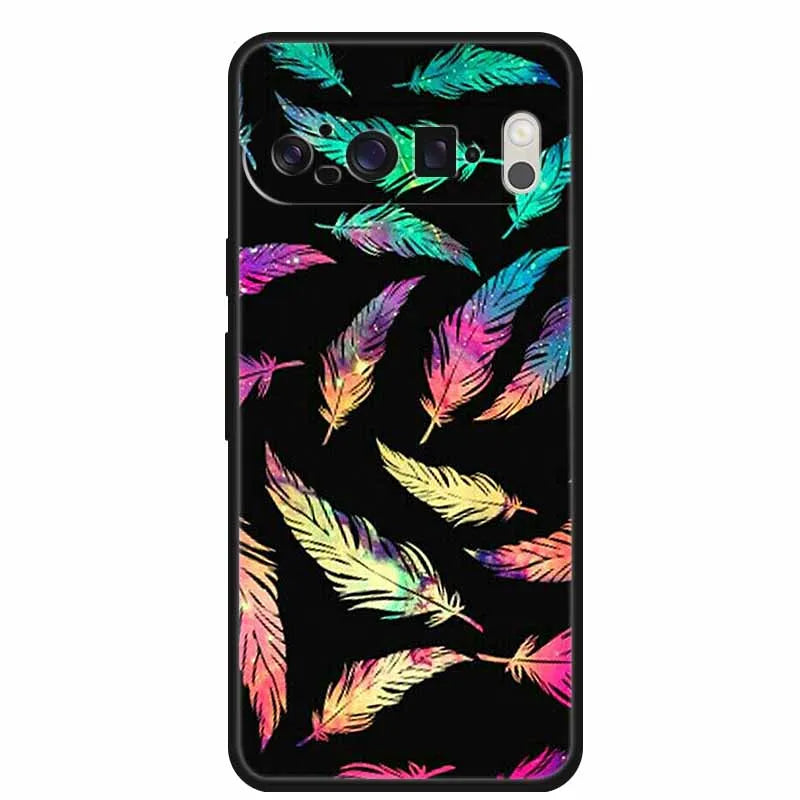 Silicone TPU Soft Protector Designer Phone Case for Google Pixel 9