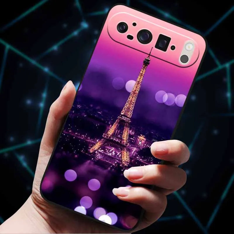 Silicone TPU Soft Protector Designer Phone Case for Google Pixel 9