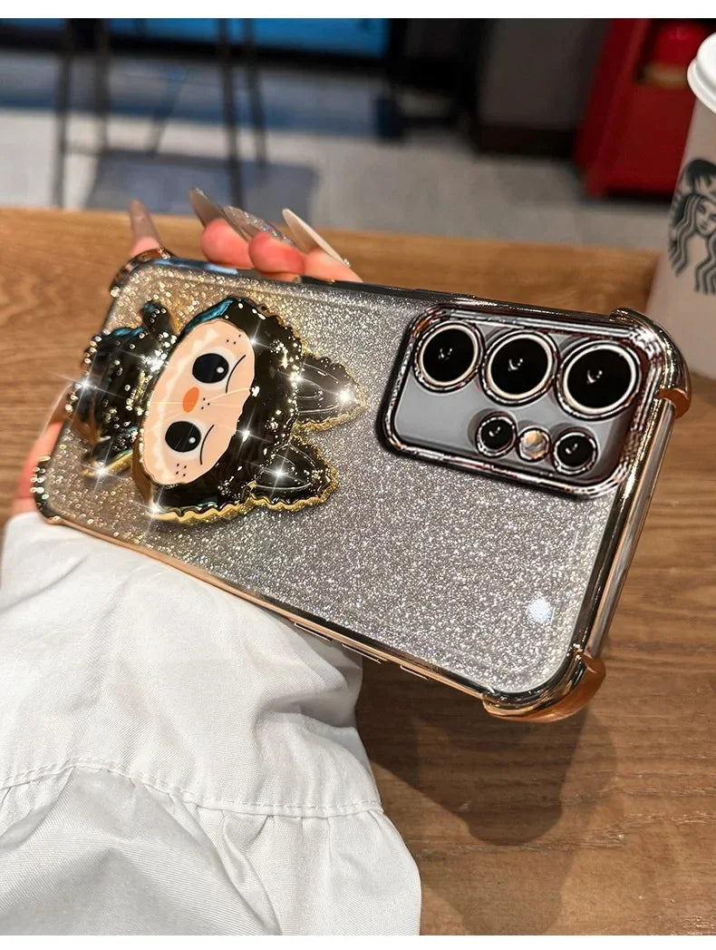 Glitter Mirror Silicone Case for Samsung Galaxy S25 Ultra