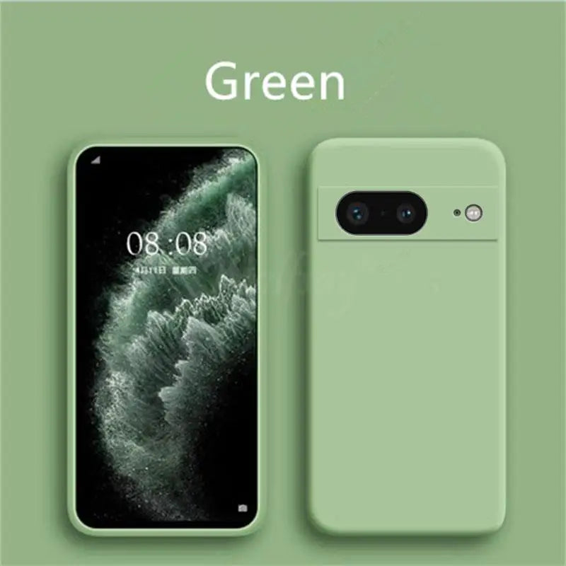 For Google Pixel 8 Case Liquid Silicone Rubber Protector Phone Case Google Pixel 8 Pro 7A 7 6A 6 Pro Cover TPU Pixel 8 Pro Case