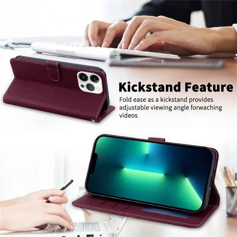 S25/S25+/S25 Ultra Case For Samsung Galaxy S25 Case Wallet Leather Flip Cover For Samsung Galaxy S25 Ultra Case S25 Plus Fundas