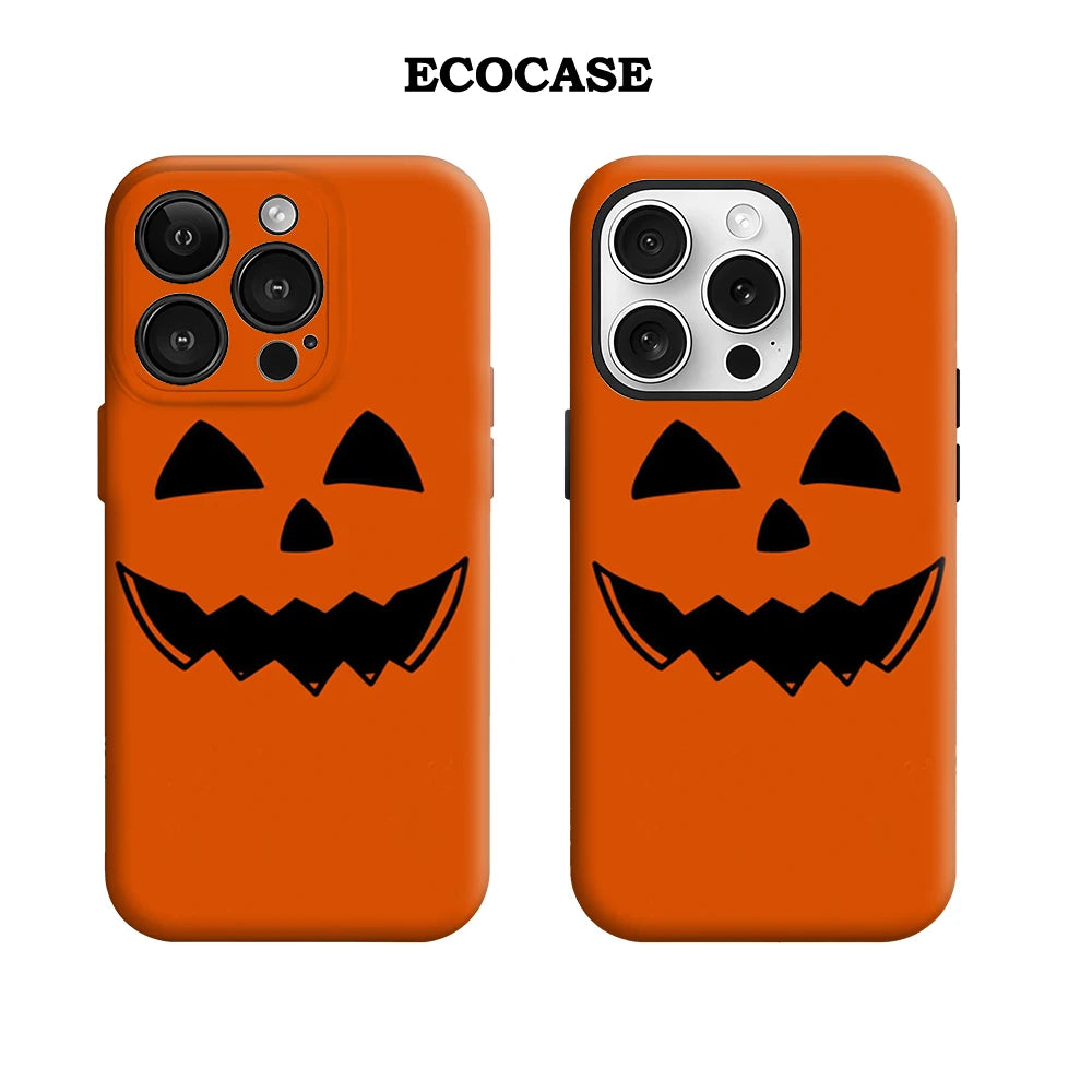 Pumpkin Grin Halloween iPhone 17 Case