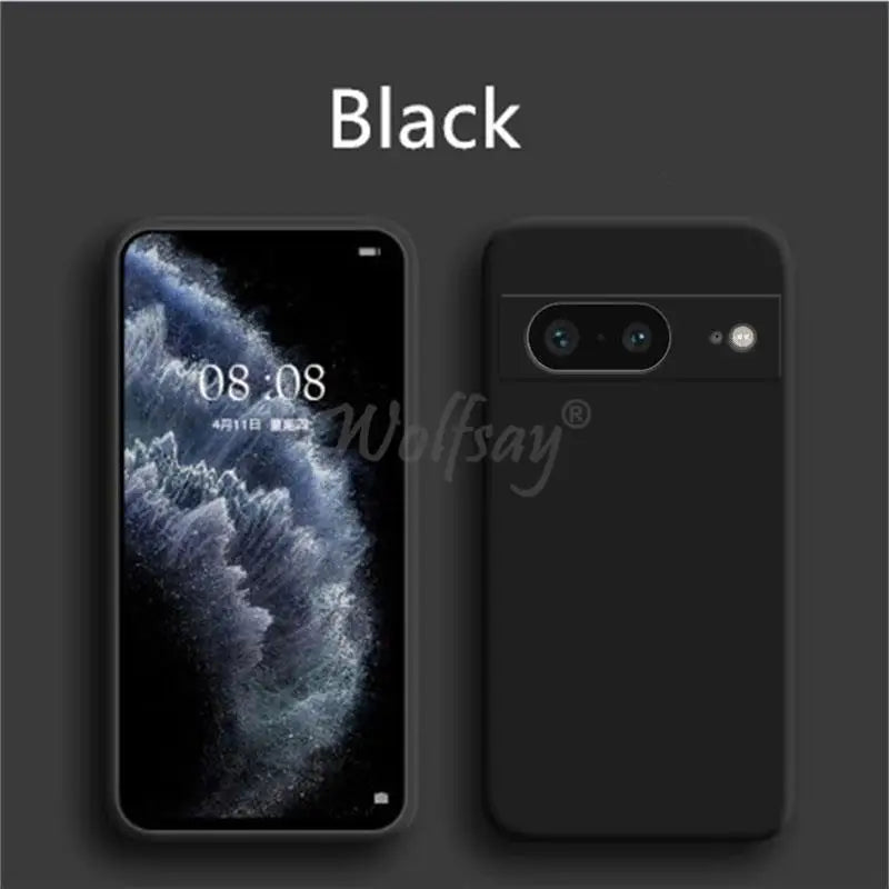 For Google Pixel 8 Case Liquid Silicone Rubber Protector Phone Case Google Pixel 8 Pro 7A 7 6A 6 Pro Cover TPU Pixel 8 Pro Case