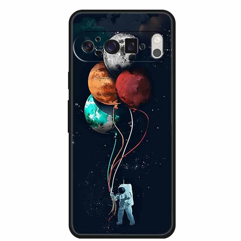 Silicone TPU Soft Protector Designer Phone Case for Google Pixel 9