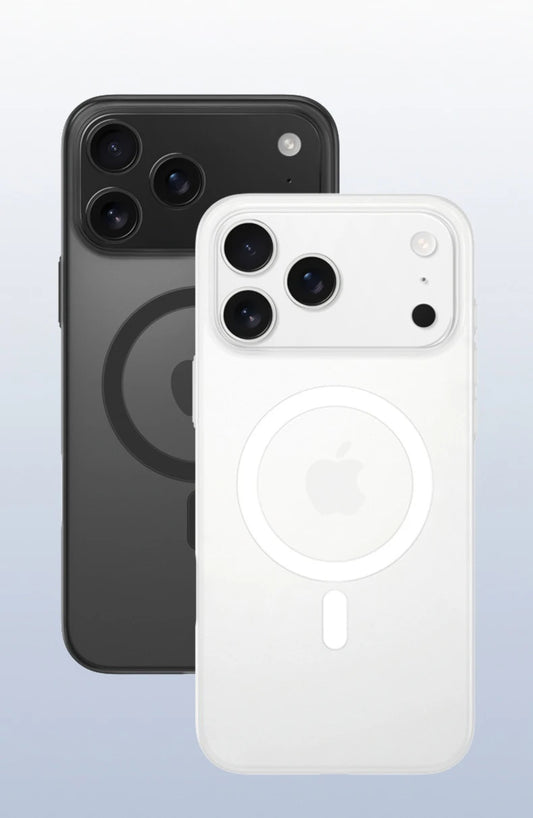 Matte Clear MagSafe Case for iPhone 17 Pro – Slim Shockproof Hard Cover