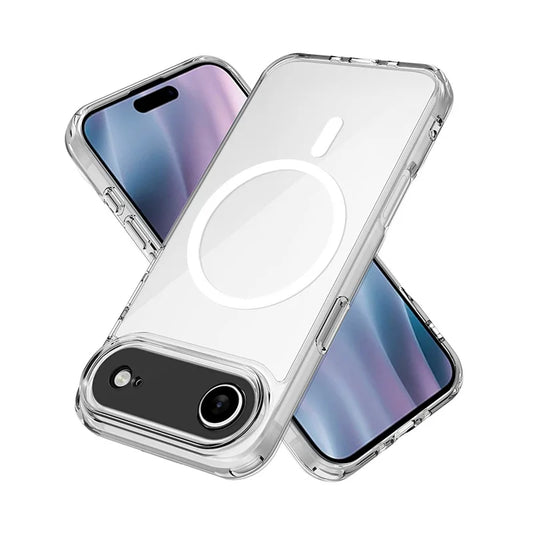 iPhone 17 Series MagSafe Clear Acrylic Case – Slim & Magnetic