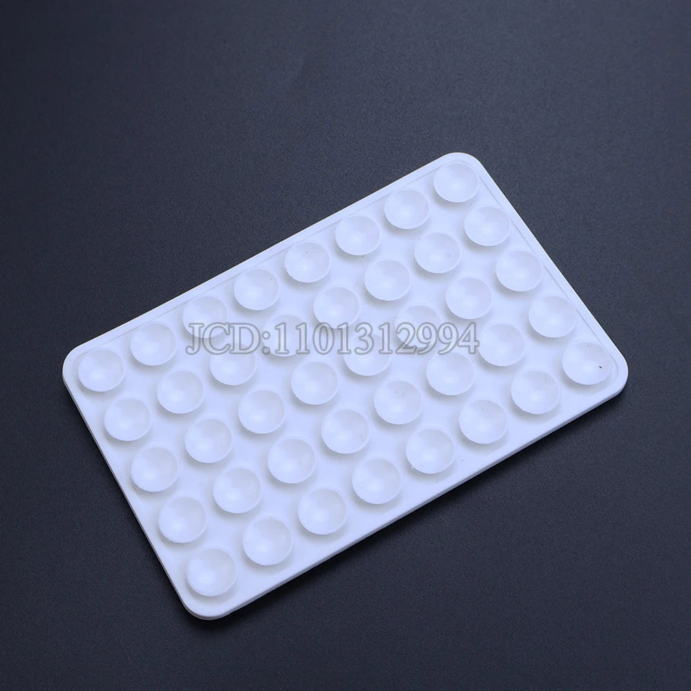 Suction Phone Case Double-Sided Mount, Silicone Sticky Phone Stand for iPhone & Android, Hands-Free Selfies, Strong Grip Holder