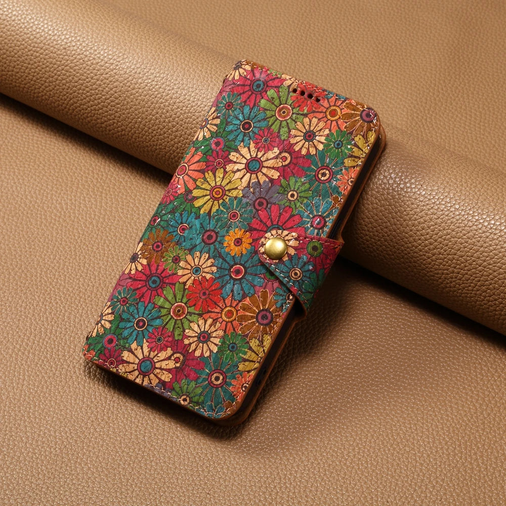 Google Pixel 8 Pro Wallet Phone Case Google Pixel 8 7 7A 6 6A Case High Quality Leather National Style Totem Flip Back Cover