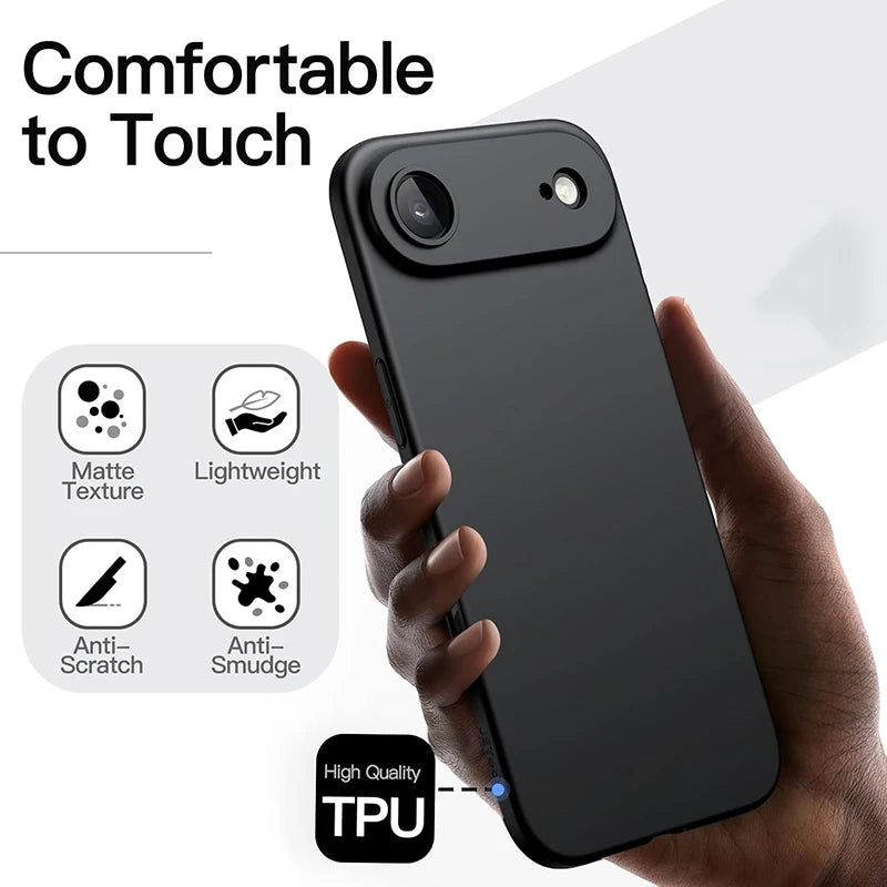 Matte Silicone iPhone 17 Case
