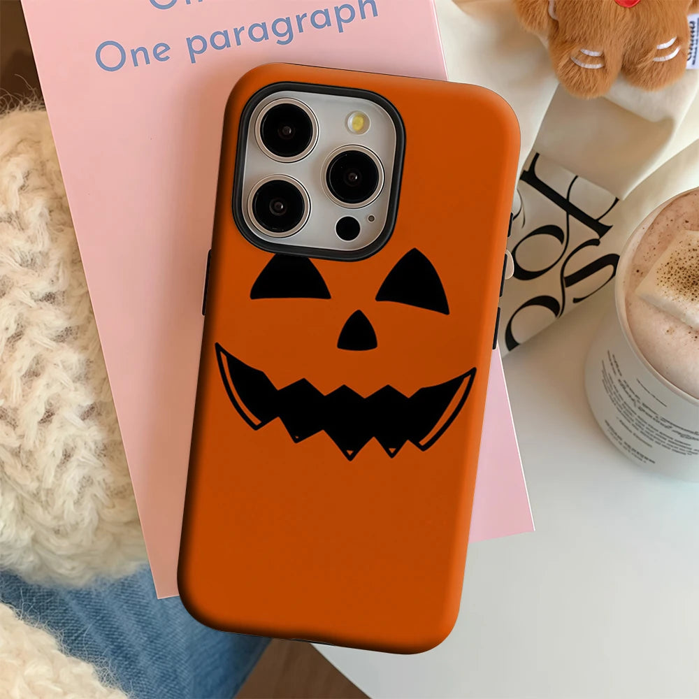 Pumpkin Grin Halloween iPhone 17 Case