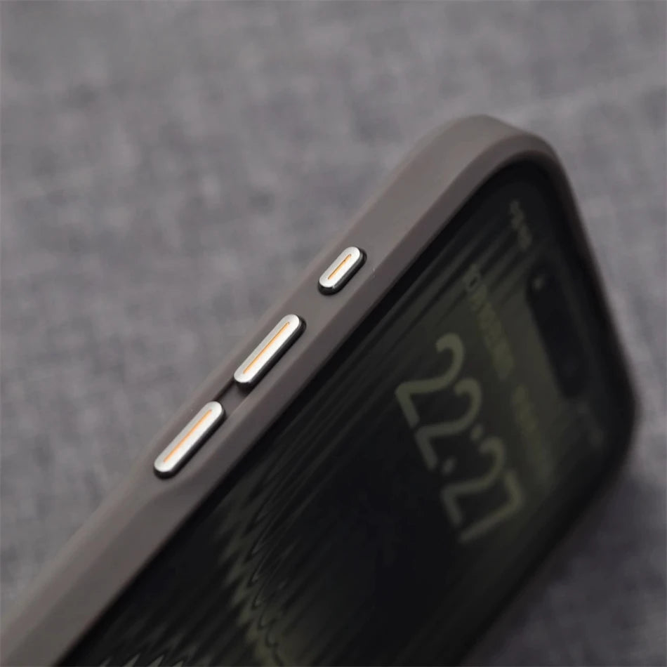 Luxury MagSafe Shockproof Case for iPhone 12–17 Pro Max, Carbon Fiber