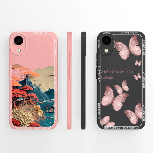 Cases For Samsung Galaxy A03 Core Beautiful Butterfly Mountain Antifouling Protective Anti-fall Shell For samsung a03 core Funda