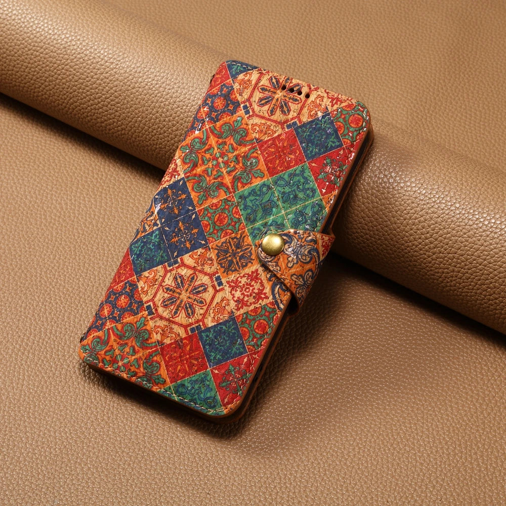 Google Pixel 8 Pro Wallet Phone Case Google Pixel 8 7 7A 6 6A Case High Quality Leather National Style Totem Flip Back Cover