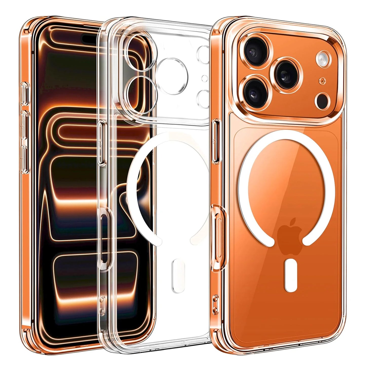 iPhone 17 Pro Max Case – Shockproof Matte Magnetic MagSafe Charging