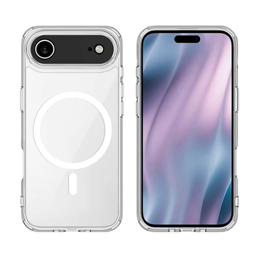 iPhone 17 Series MagSafe Clear Acrylic Case – Slim & Magnetic