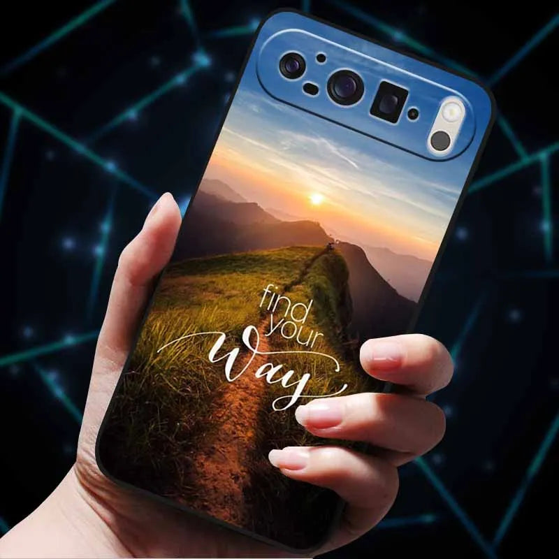 Silicone TPU Soft Protector Designer Phone Case for Google Pixel 9