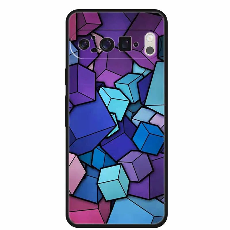 Silicone TPU Soft Protector Designer Phone Case for Google Pixel 9