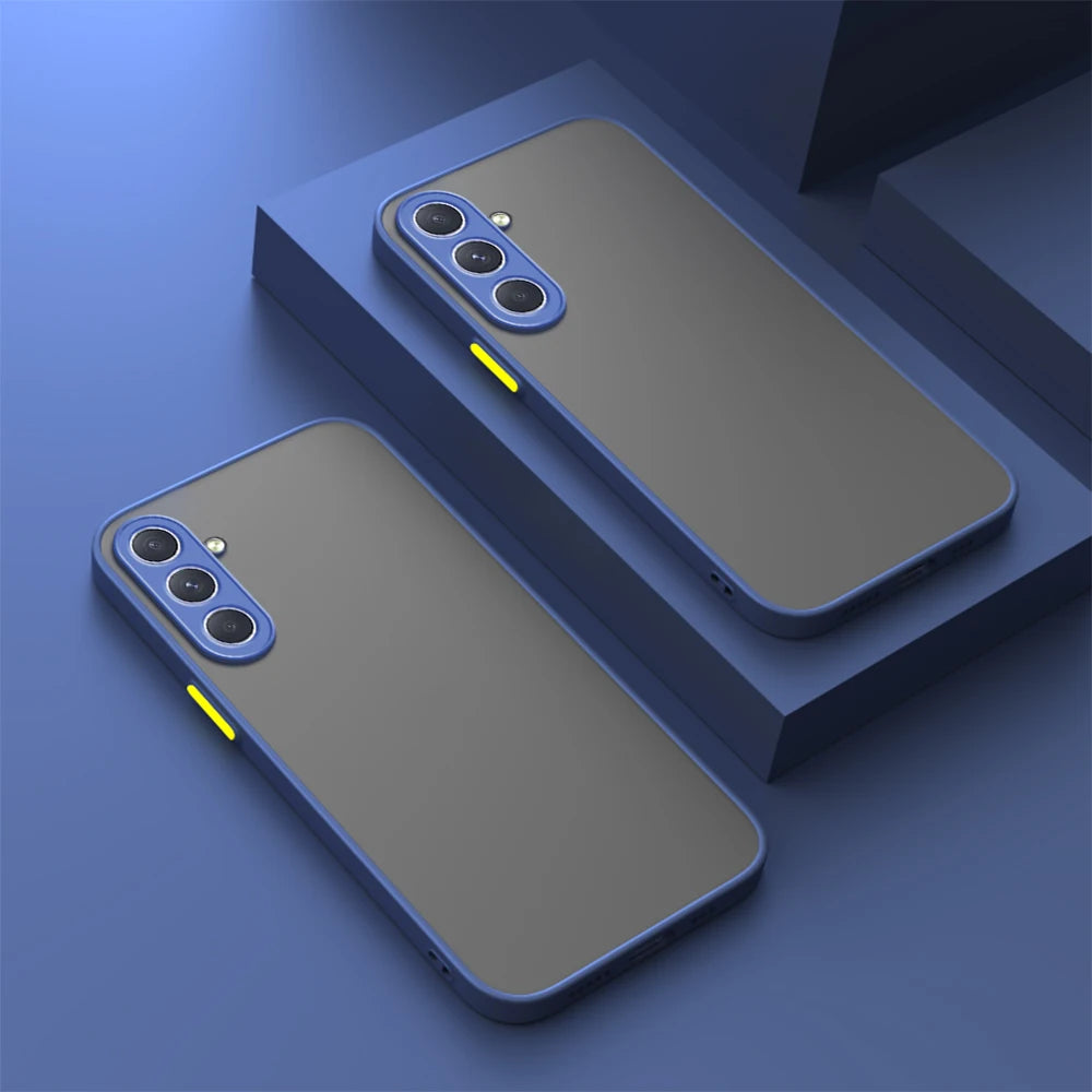 For Samsung Galaxy S25 Case Samsung Galaxy S20 S21 S22 S23 S24 fe S25 Plus 25 Ultra 5G Cover Matte Armor Shockproof Case