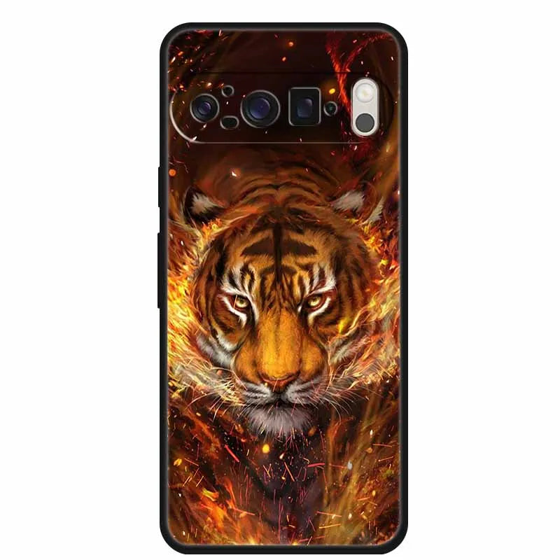 Silicone TPU Soft Protector Designer Phone Case for Google Pixel 9